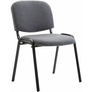 CLP Ken set van 6 bezoekersstoelen grijs - 151024508