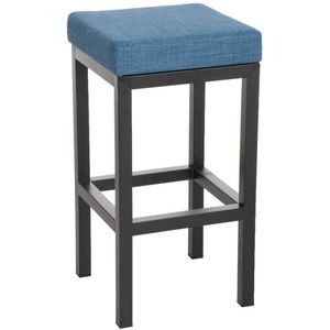 CLP Barkruk Taylor B80 Stof blauw - 101026510