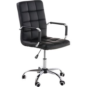 CLP Deli V2 Bureaustoel - Ergonomisch - Voor volwassenen - Kunstleer - zwart