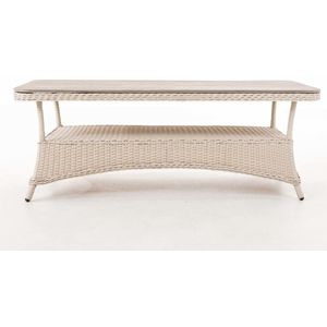 CLP Loungetafel Pandora WPC 5mm 160x80 - parelwit - 111291897