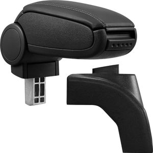 Armsteun voor Volkswagen Golf 5 en Jetta kunstleer zwart
