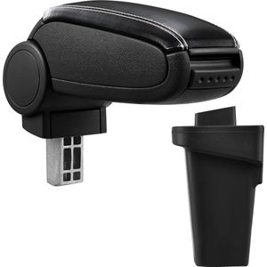 Armsteun-Ford Focus-2011-kunstleer-zwart+wit stiksel