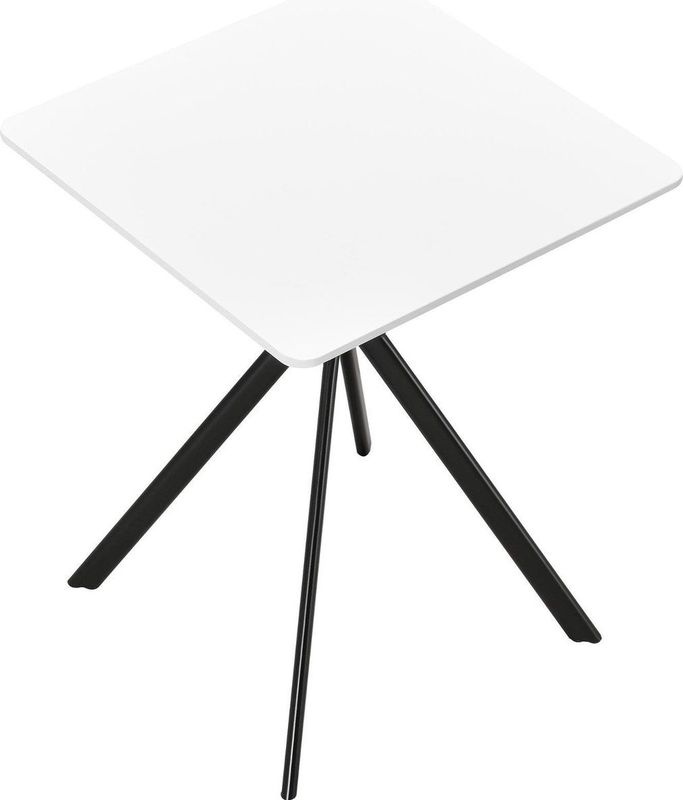Esstisch Ankara 60x60x75 cm Weiß