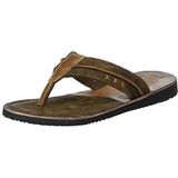 Stockerpoint - 1335 - Badschoenen - Bruin - Wildbock-leer - Comfortabele Klederdrachtschoen