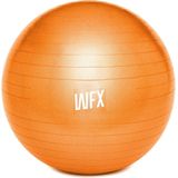 #DoYourFitness - Gymnastiek Bal - »Orion« - zitbal en fitness bal ter ondersteuning van lichaamshouding, coördinatie en balans - Maat : 65 cm. - oranje