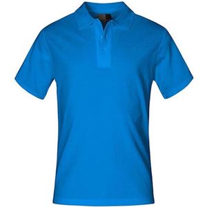 Herenpolo 'Superior' met korte mouwen Turquoise - XXL