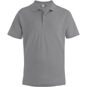 Herenpolo 'Superior' met korte mouwen Light Grey - 3XL
