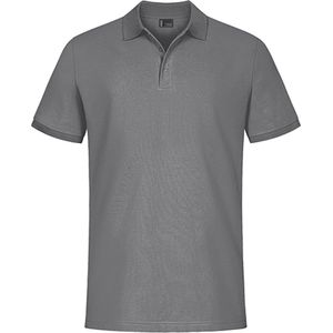 Herenpolo 'Promodoro' met korte mouwen Steel Grey - 4XL