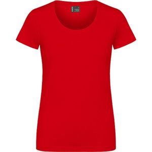 Damesshirt 'Pomodoro' met ronde hals Fire Red - M