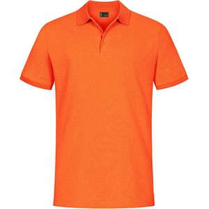 Herenpolo 'Promodoro' met korte mouwen Flame - S