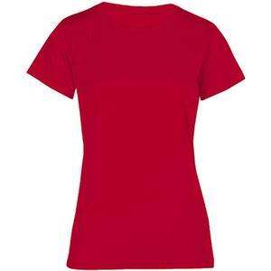 Damessportshirt 'Performance T' met korte mouwen Fire Red - L