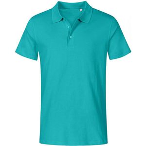 Herenpolo 'Jersey' met korte mouwen Jade - S
