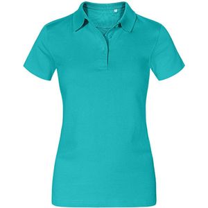Damespolo 'Jersey' met korte mouwen Jade - S