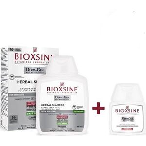 Bioxsine (Bioxcin) Dermagen Shampoo voor Haaruitval 300 ml voor Droog/Normaal Haar - Herbal shampoo-Bio shampoo-bioxsine -haarverzorging - Shampoo