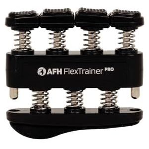 AFH FlexTrainer Pro Handtrainer Vingertrainer zwart = extra sterk = ca. 1,91-6,44 kg of ca. 4,2-14,2 lbs