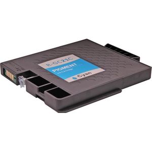 ABC huismerk inkt cartridge geschikt voor Ricoh Gc21C cyan