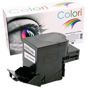 Colori huismerk toner cyan XL geschikt voor Lexmark CX410de CX410dte CX410e CX410 Series CX510de CX510dhe CX510dthe CX510 802C 802HC 802