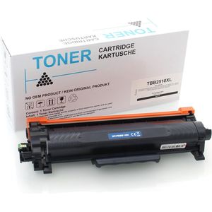 ABC huismerk Toner 3000 paginas geschikt voor Brother TN2510XL DCP-L2620DW DCP-L2627DW DCP-L2627DWE DCP-L2660DW DCP-L2665DW HL-L2400DW HL-L2400DWE