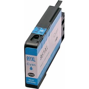 ABC huismerk inkt cartridge geschikt voor HP 950XL cyan voor HP OfficeJet Pro 251dw 276dw 8100 8600 8610 8615 8616 8620 8625 8630 8640 8660