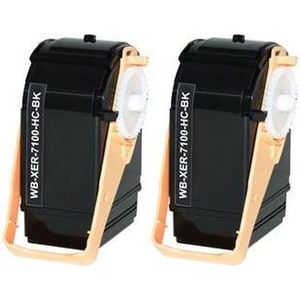 ABC huismerk toner geschikt voor Xerox 106R02605 HC zwart voor Phaser 7100dn 7100dnm 7100n 7100nm 7100 Series