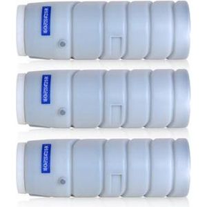 3x ABC huismerk toner geschikt voor Konica Minolta 201B HC zwart voor Develop D 2250 Develop D 2550 Konica Minolta EP 2050 Konica Minolta EP 2050 Z Olympia Omega 2550 E Sanyo SFT Z 525