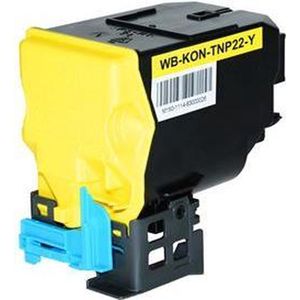 ABC huismerk toner geschikt voor Konica Minolta TNP-22Y HC geel voor Konica Minolta Bizhub C35 C35P