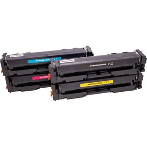 Set 4x Colori huismerk toner geschikt voor HP 207X (MET CHIP) voor HP Color Laserjet Pro M255 M255dw MFP M282 M282nw M283 M283cdw M283fdw