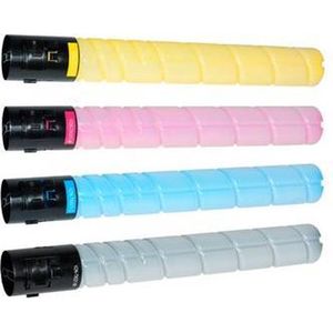 ABC huismerk set 4x toner geschikt voor Konica Minolta TN-512 Bizhub C454 C454e C554 C554e C 454 C 454e C 554 C 554e TN512