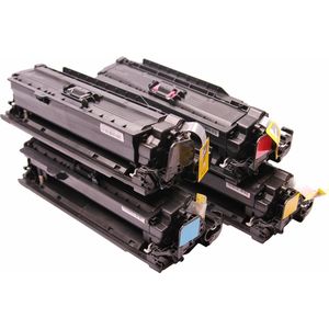 Colori huismerk Set 4x toner (MET CHIP) geschikt voor HP LaserJet Enterprise M554 M554dn M555 M555dn M555x,MFP M578 M578dn M578f,Flow MFP M578c M578z