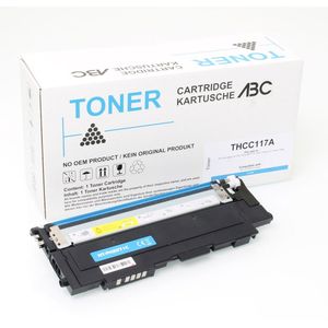 ABC huismerk toner geschikt voor HP 117A W2071A cyan voor HP Color Laser 150 150a 150nw MFP 178 178nw 178nwg 179 179fnw 179fwg