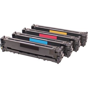 Set 4x ABC huismerk toner geschikt voor Canon 731 731K 731C 731M 731Y voor I-Sensys LBP-7100 Series LBP-7100cn LBP-7110cw MF-620 MF-623cn MF-624cw MF-628cw MF-8200 MF-8230cn MF-8280cw