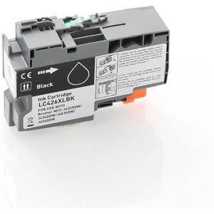 Colori huismerk inkt cartridge geschikt voor Brother LC426BK Zwart MFC-J4335DW MFC-J4340DW MFC-J4535DW MFC-J4540DW