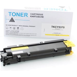 ABC huismerk Toner geschikt voor Kyocera TK-5370Y geel Ecosys MA3500cix MA3500cifx PA3500cx TK5370 Y