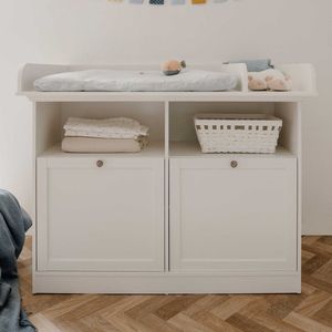 Commode Finori Landwood Wit incl. Opzet