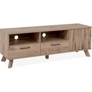 Finori- TV Meubel Tv-meubel Arabella-Zweedse eik - 140cm - Bruin