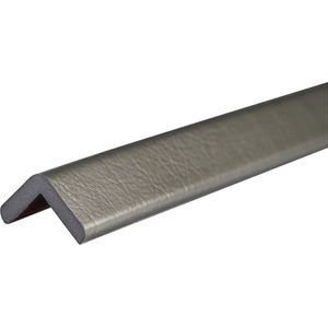 SHG Knuffi®-hoekbescherming, type H, stuk van 1 m, zilverkleurig