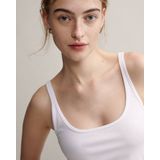 Opus - Top - Wit - Katoen