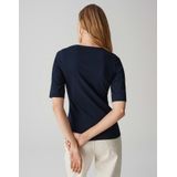 T-shirt - Effen - Jersey - Ronde Hals - Halve Mouw - Slanke Pasvorm