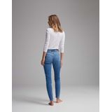 Opus - Smilla - Longsleeve - Zwart - Katoen-Elastaan - Kwaliteitslim Fit