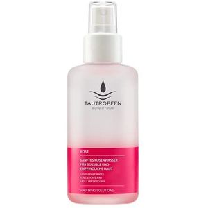 TAUTROPFEN Natuurlijke cosmetica, roos, zacht rozenwater voor gevoelige en gevoelige huid, 100 ml