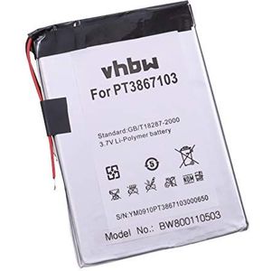 vhbw Accu compatibel met RCA RCT6077W2 tabletpad (3000 mAh, 3,7 V, Li-Polymeer)