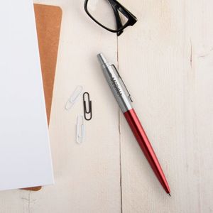 Parker - Jotter - Balpen graveren - Links (Rood)