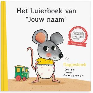 Flapjesboek met naam "Het Luierboek - XXL