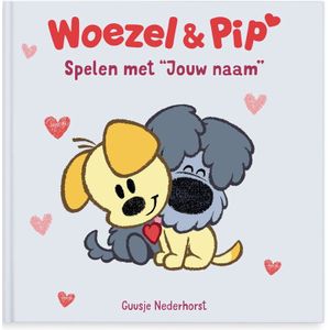 Boek met naam en foto - Woezel & Pip - Spelen met jou (Hardcover)