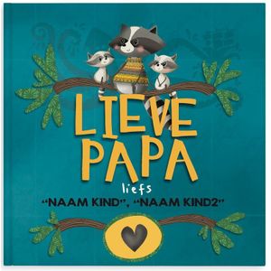 Boek met naam en foto - Lieve Papa - Softcover