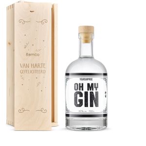 YourSurprise gin in gegraveerde kist