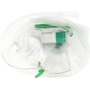 Zuurstofmasker met reservoir volwassene 1 stuks