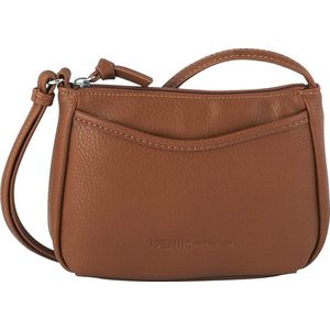 TOM TAILOR Denim Cilia Dames Schoudertas 21.5 x 4 x 14 cm - Cognac