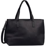 TOM TAILOR Shopper "Marla", aus fein genarbtem Lederimitat außen und weichem Suede-Imitat innen