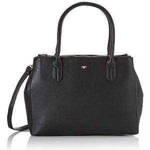 TOM TAILOR - Womenswear ROMA dames shopper M, zwart, 36 x 14 x 27, zwart